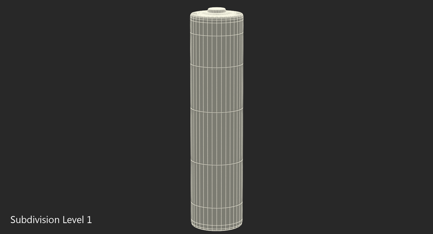 AAA Battery Generic 3D model