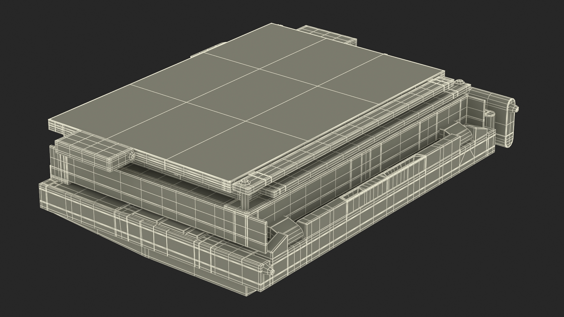 3D Laptop Expanscape Aurora Closed