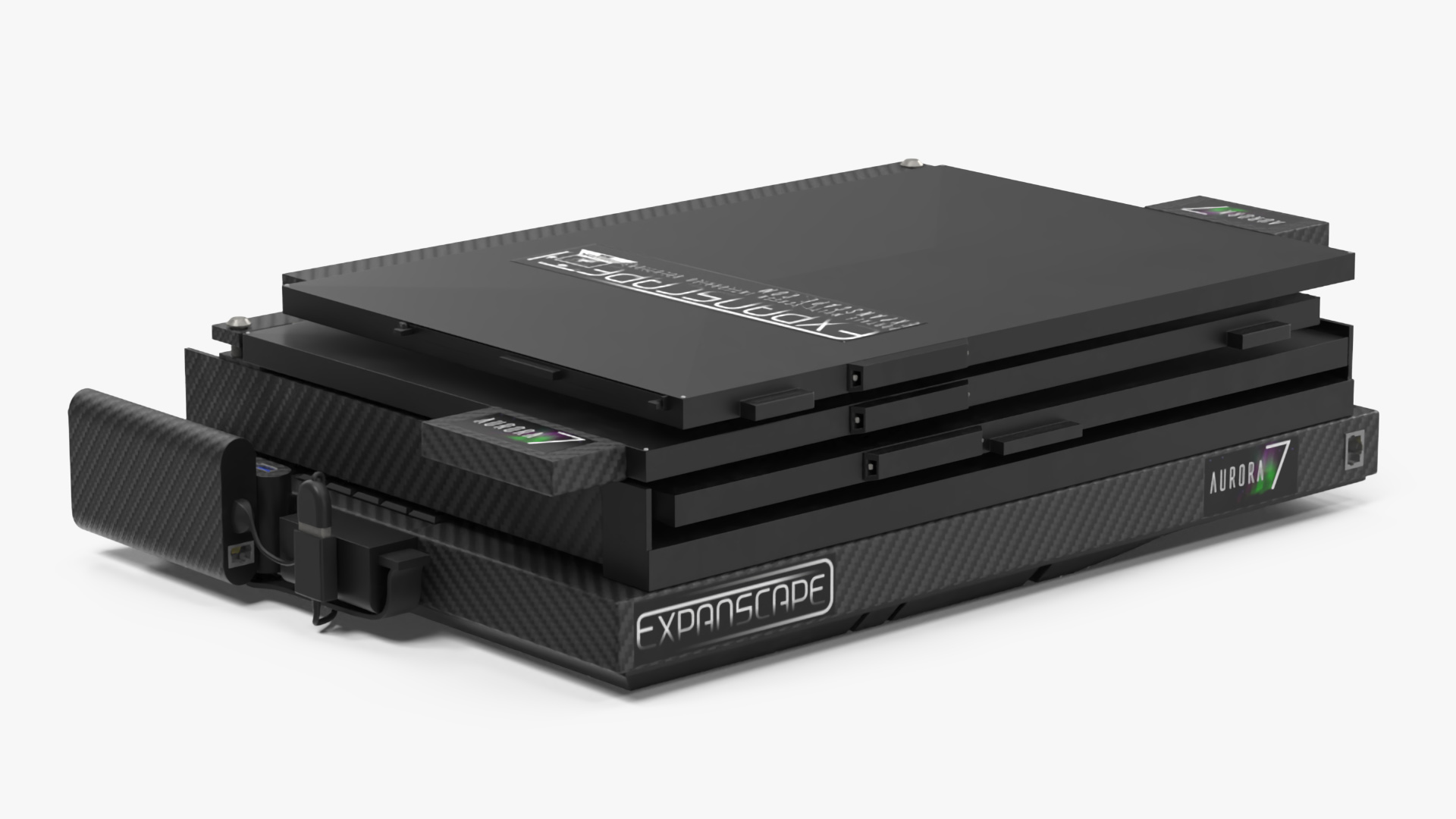 3D Laptop Expanscape Aurora Closed