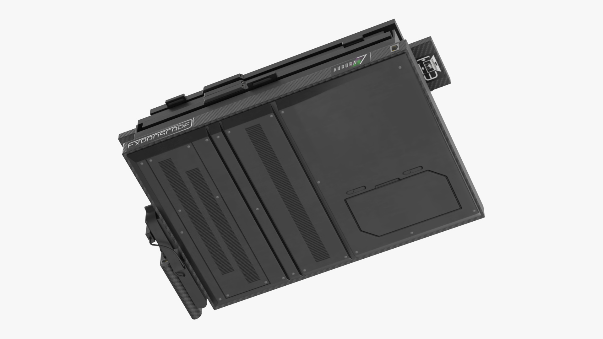 3D Laptop Expanscape Aurora Closed