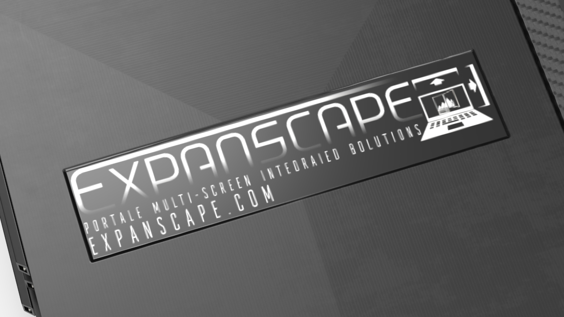 3D Laptop Expanscape Aurora Closed