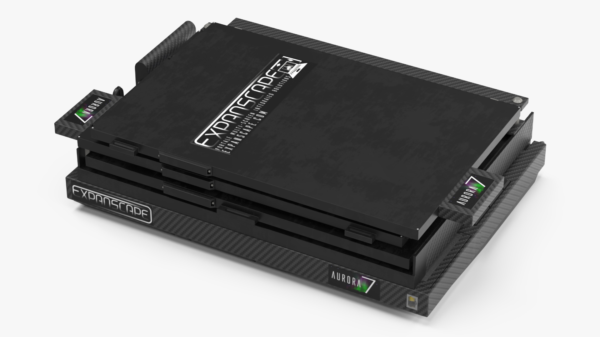 3D Laptop Expanscape Aurora Closed