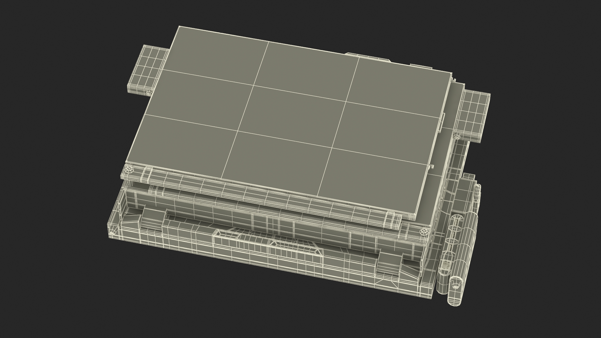 3D Laptop Expanscape Aurora Closed