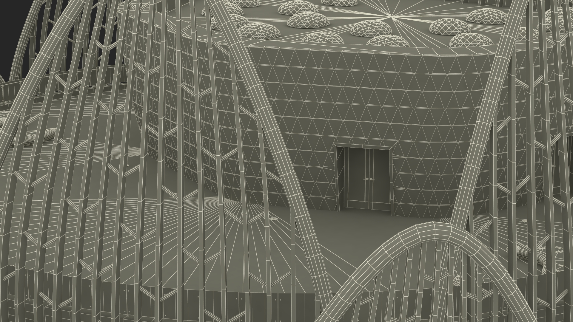 3D model Lotus Building Wujin