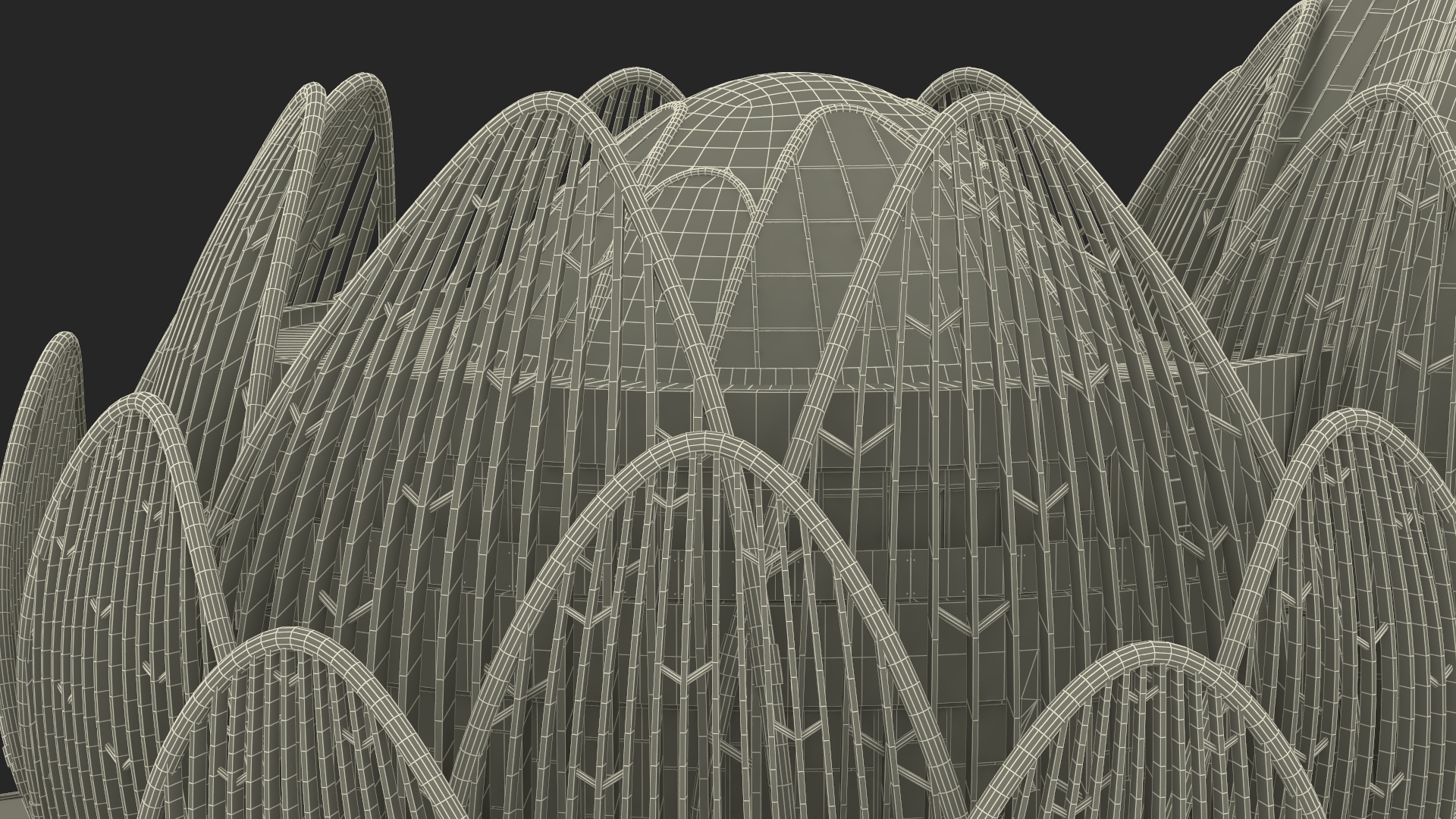 3D model Lotus Building Wujin