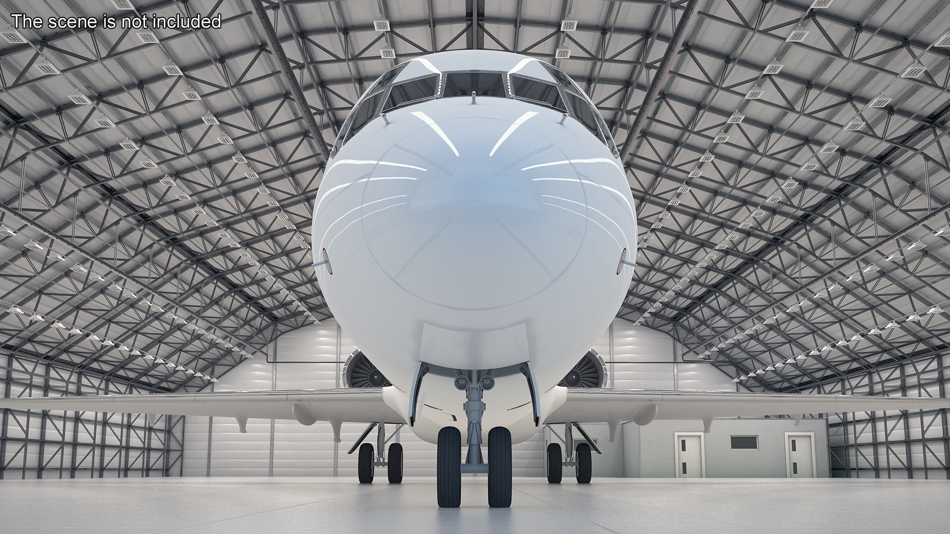 QantasLink Boeing 717-200 Aircraft 3D model