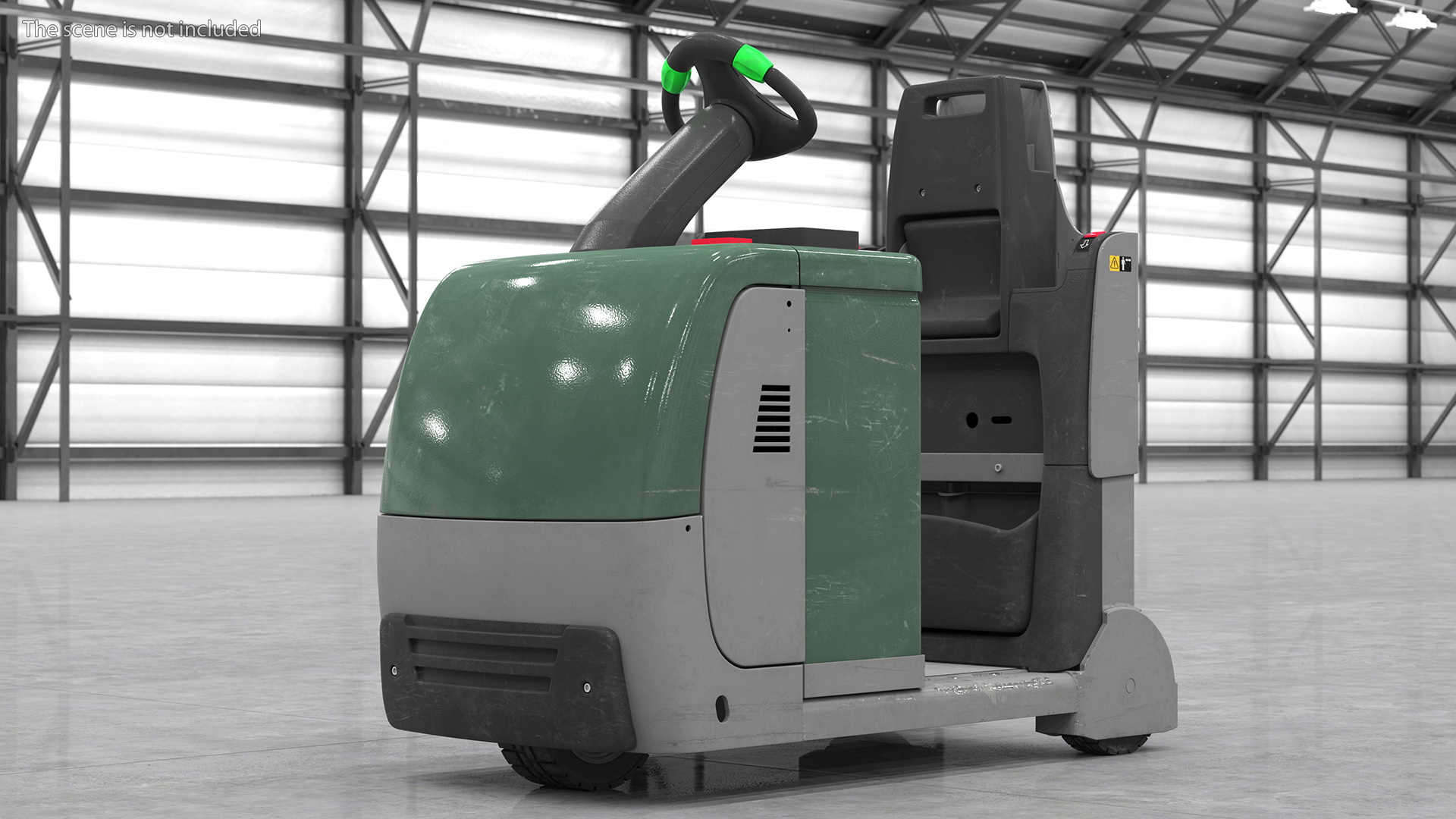 Tow Tractor Dirty 3D