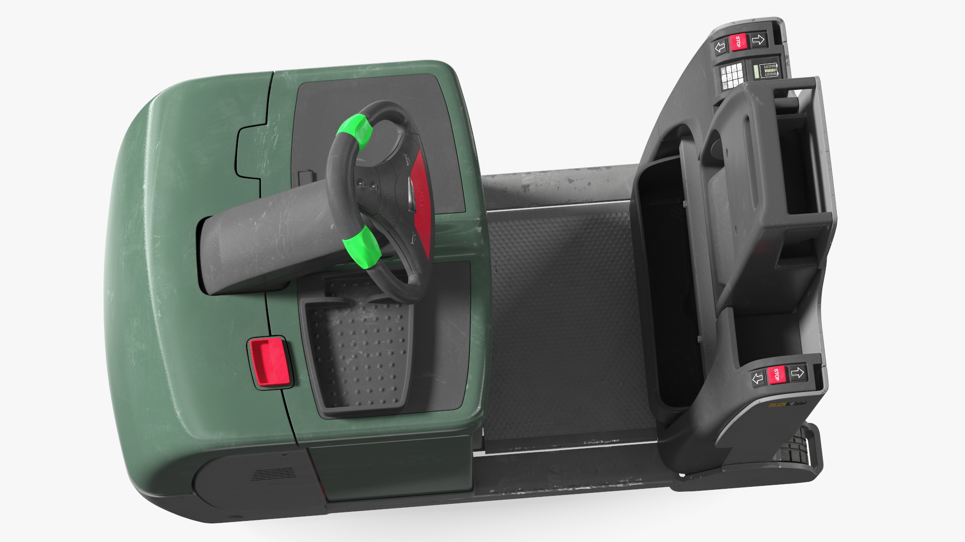 Tow Tractor Dirty 3D