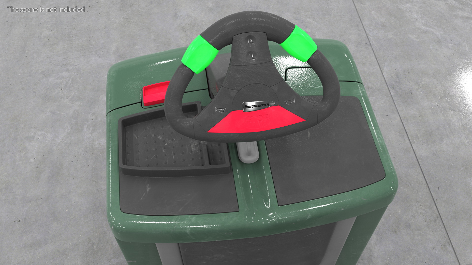 Tow Tractor Dirty 3D