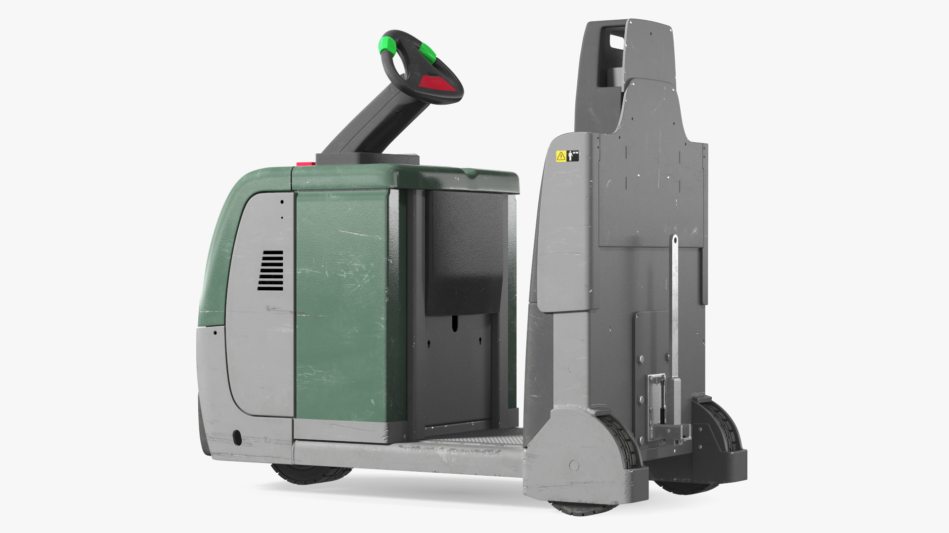 Tow Tractor Dirty 3D
