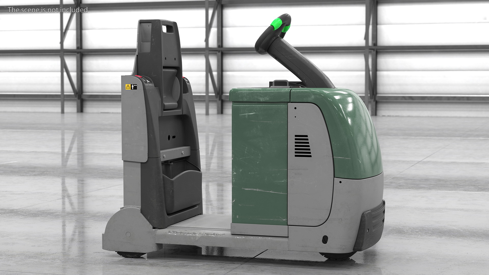 Tow Tractor Dirty 3D