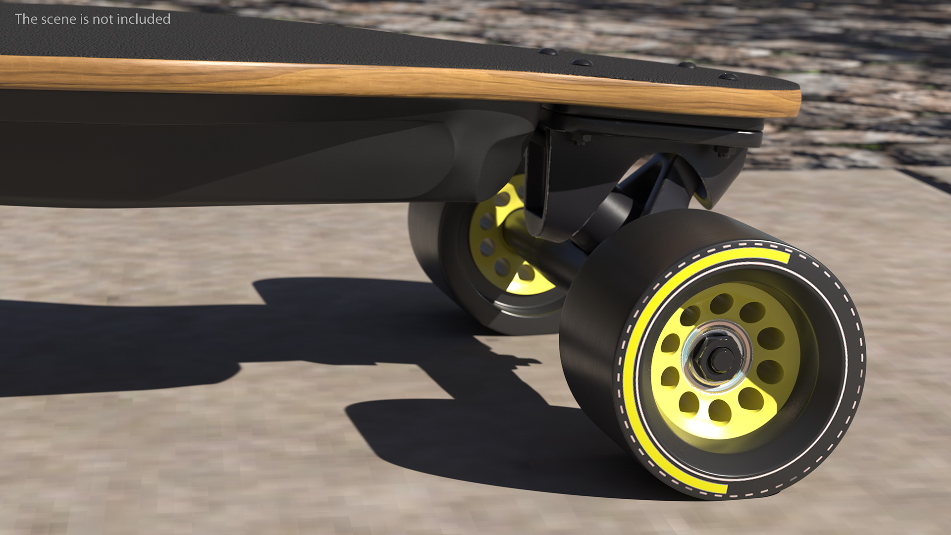 3D Electric Skateboard with Belt Drive Motor