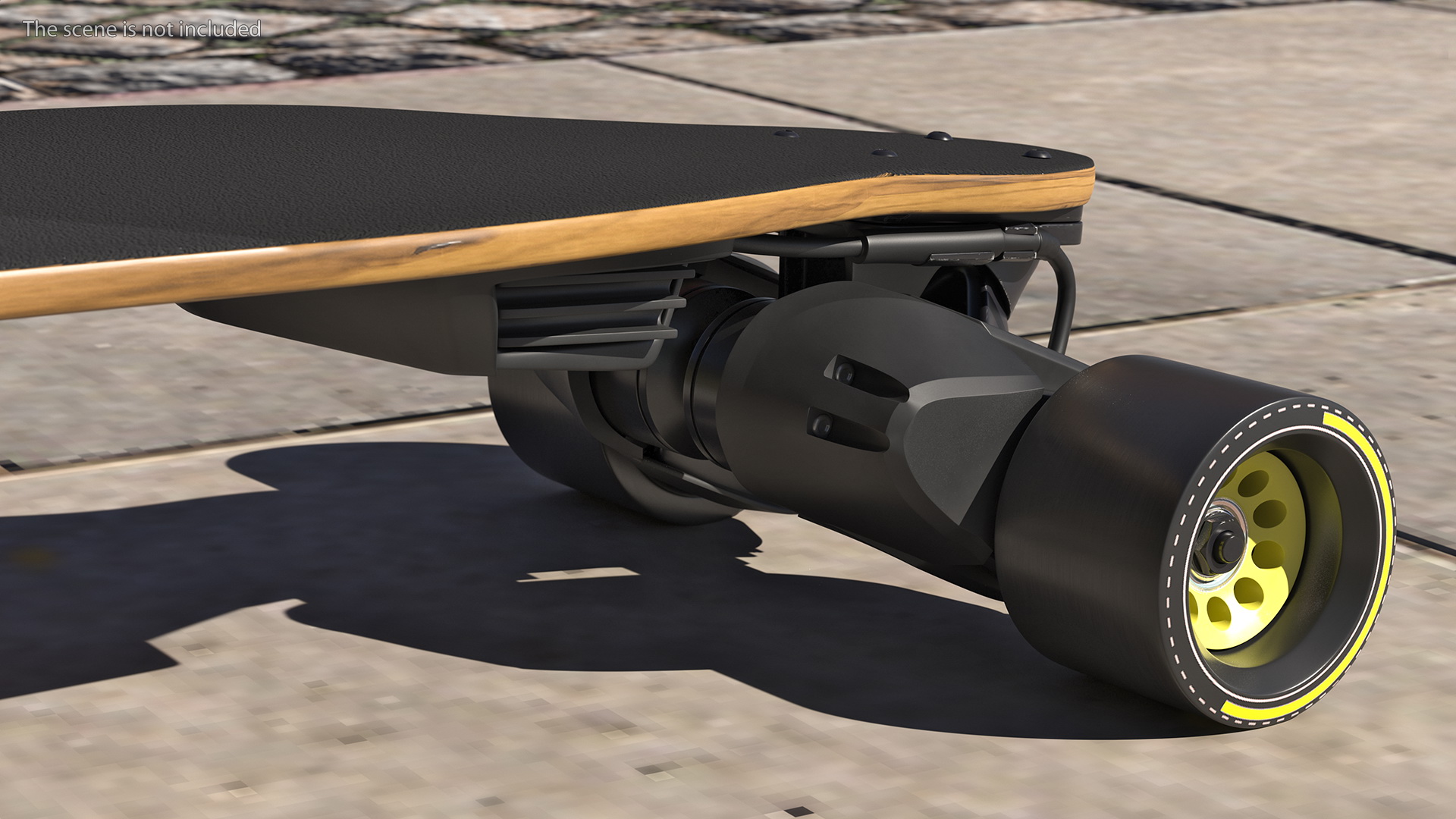 3D Electric Skateboard with Belt Drive Motor