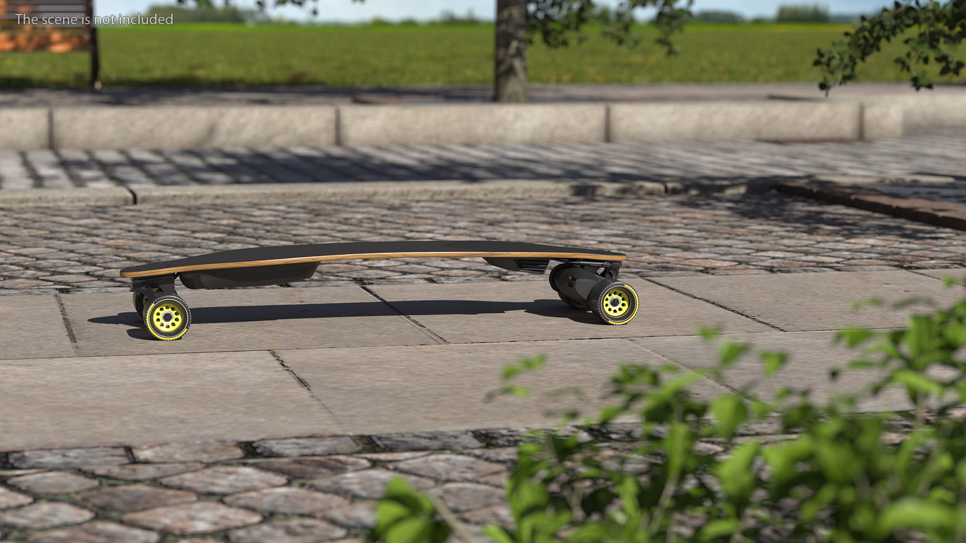3D Electric Skateboard with Belt Drive Motor