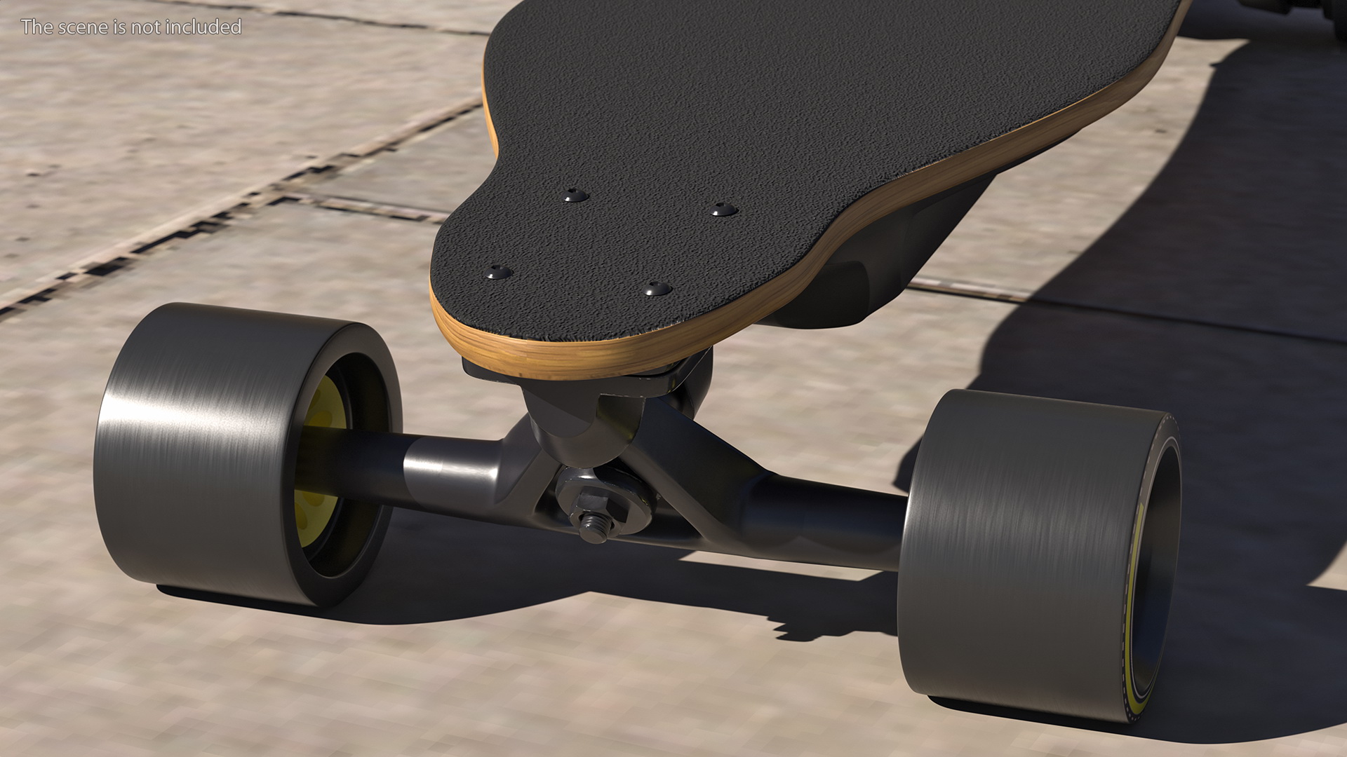 3D Electric Skateboard with Belt Drive Motor