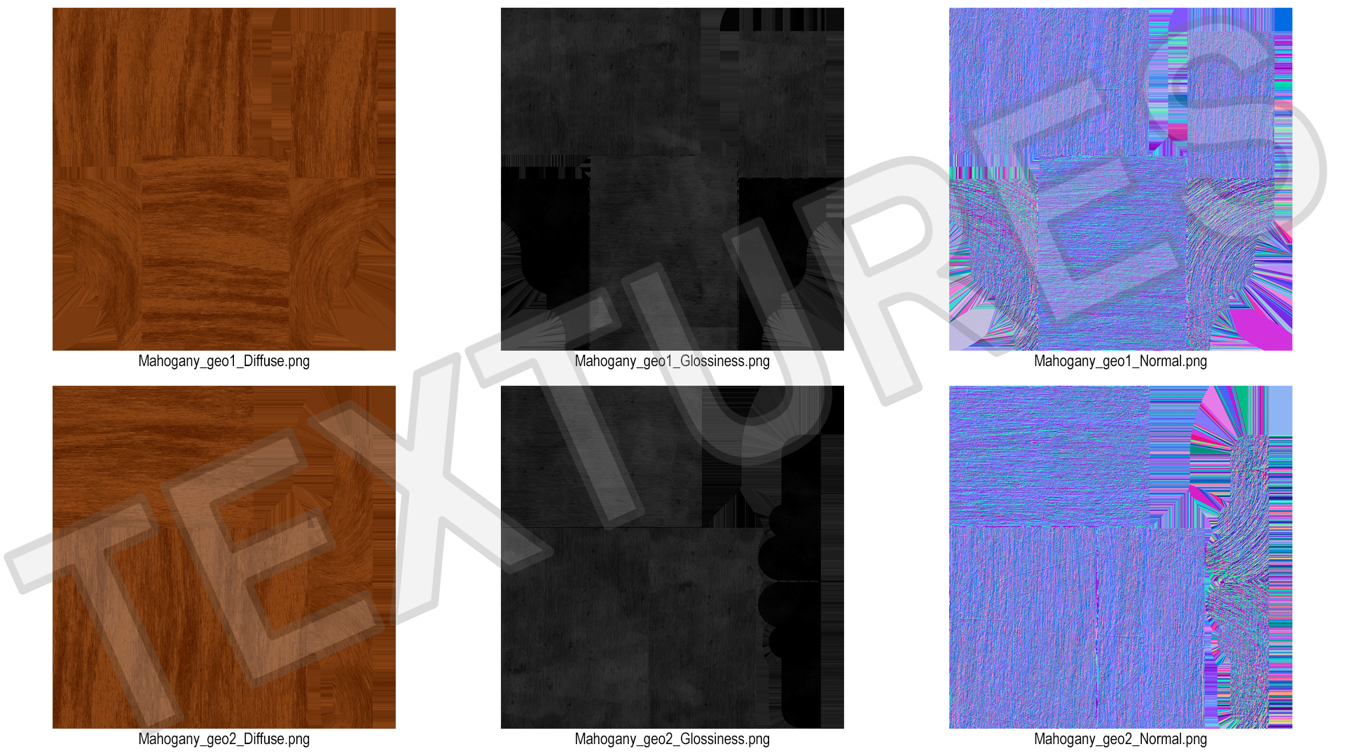 Set Molding Mahogany Part 1 3D