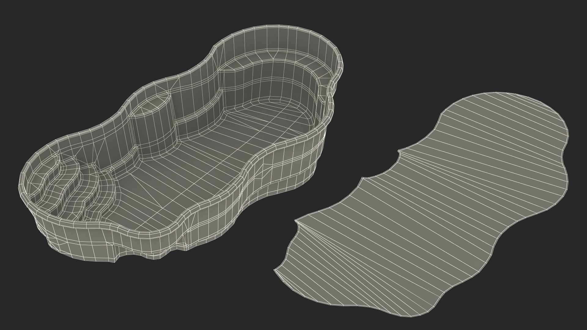 3D model Olympia 16 Pool