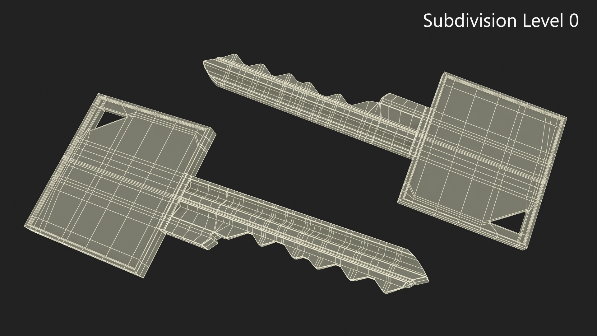 3D Key Type Schlage