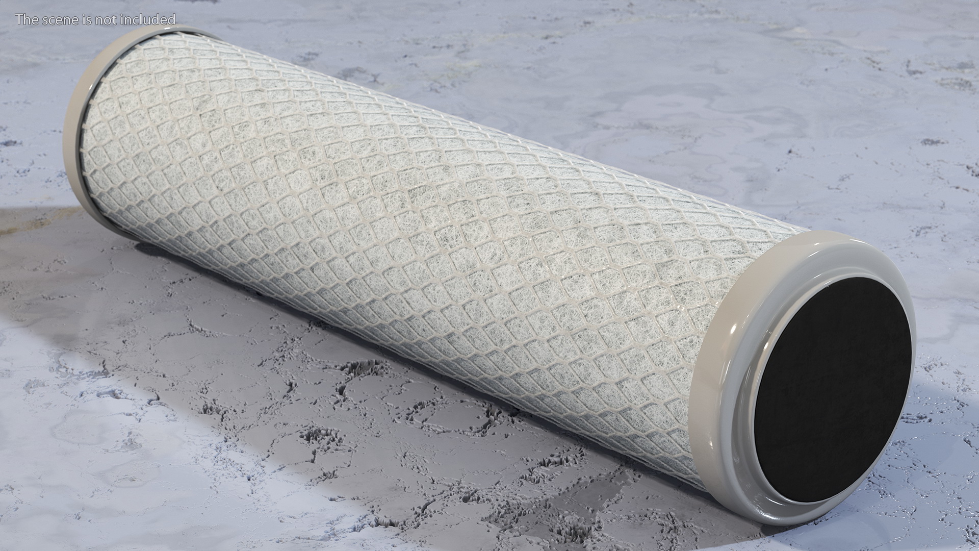 3D Universal 10 Inch Carbon Block Water Filter Cartridge model