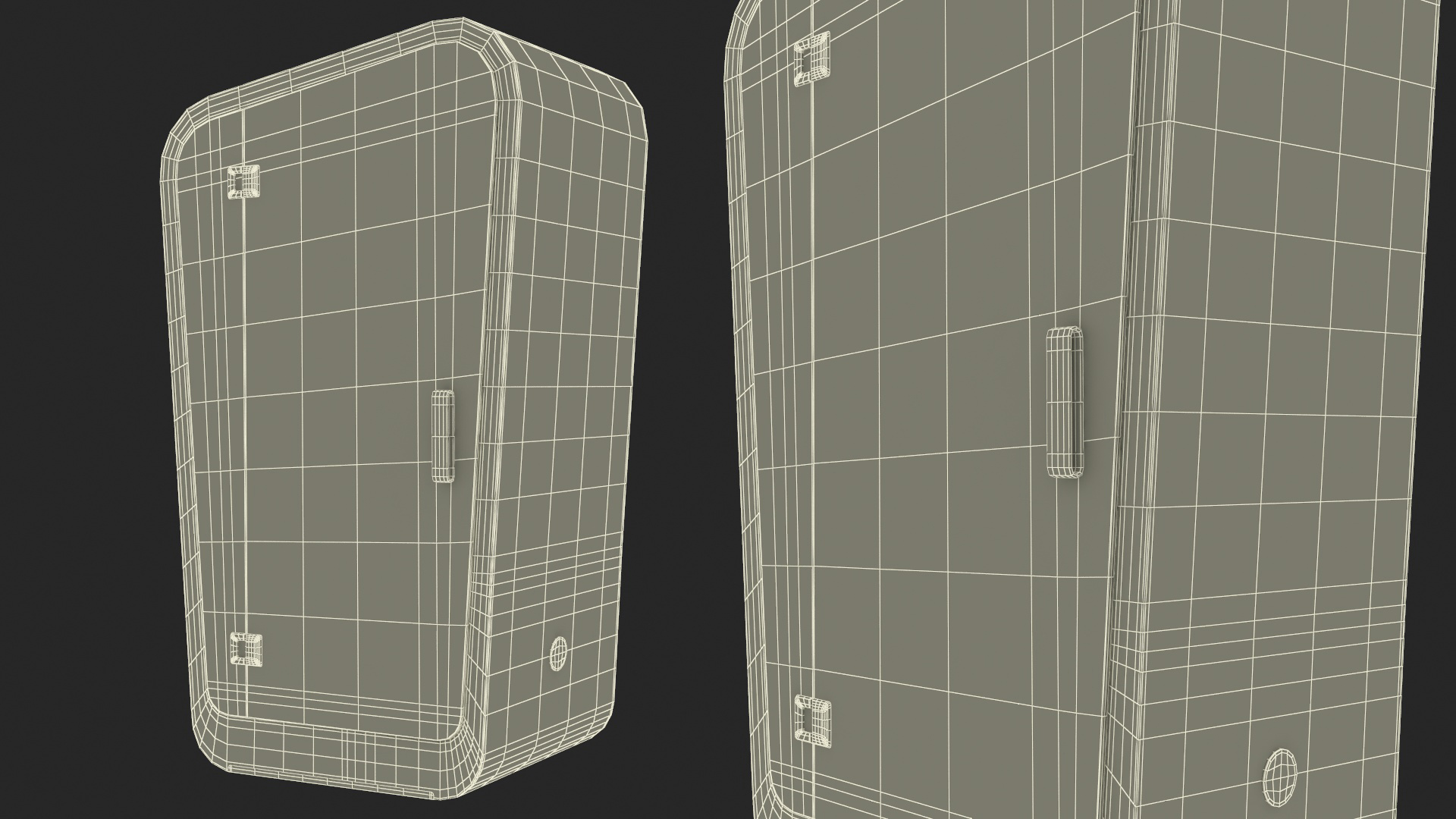 3D Conversation Booth model