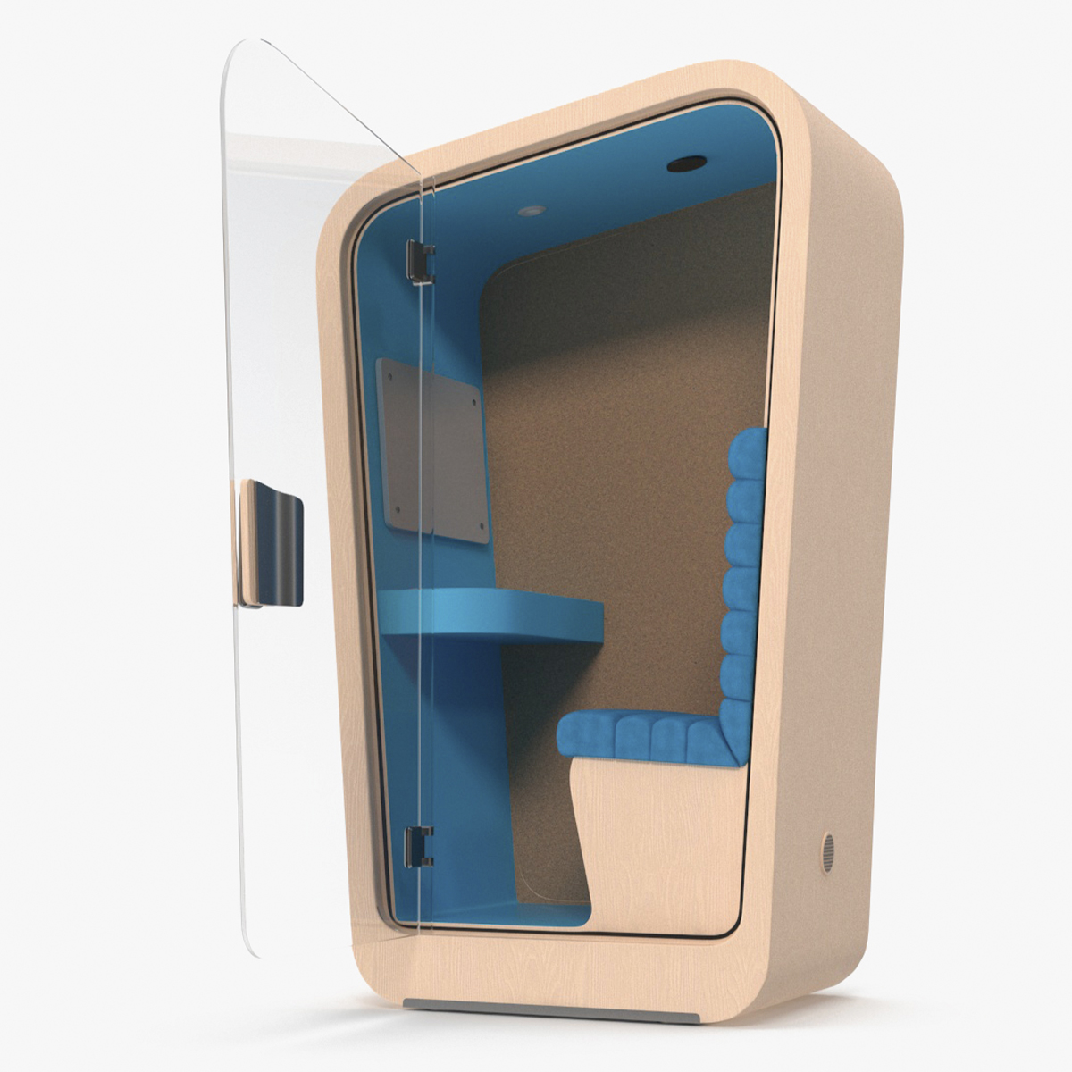 3D Conversation Booth model