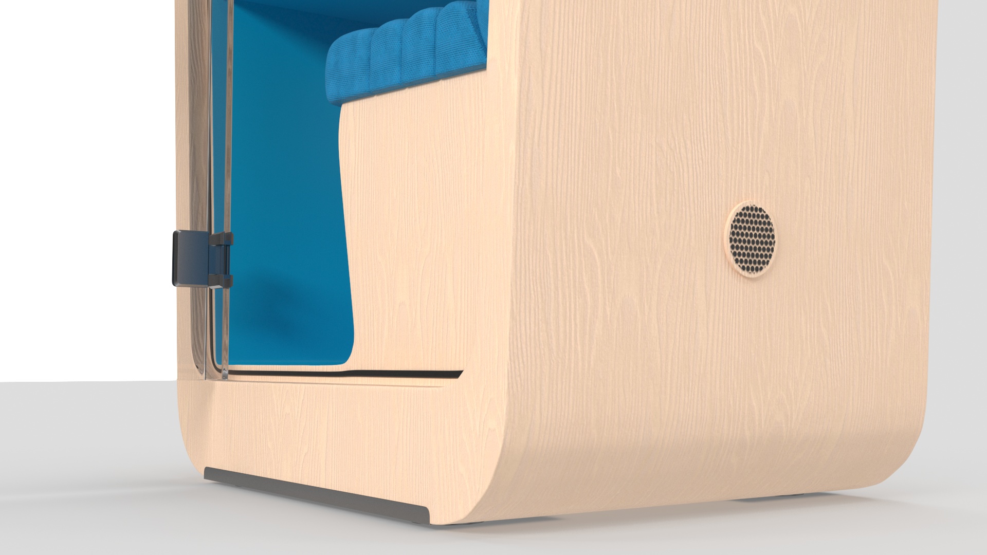 3D Conversation Booth model