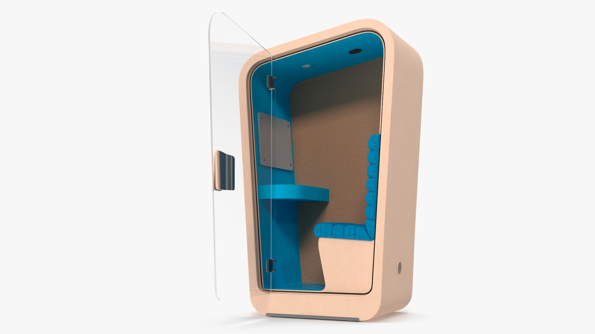 3D Conversation Booth model