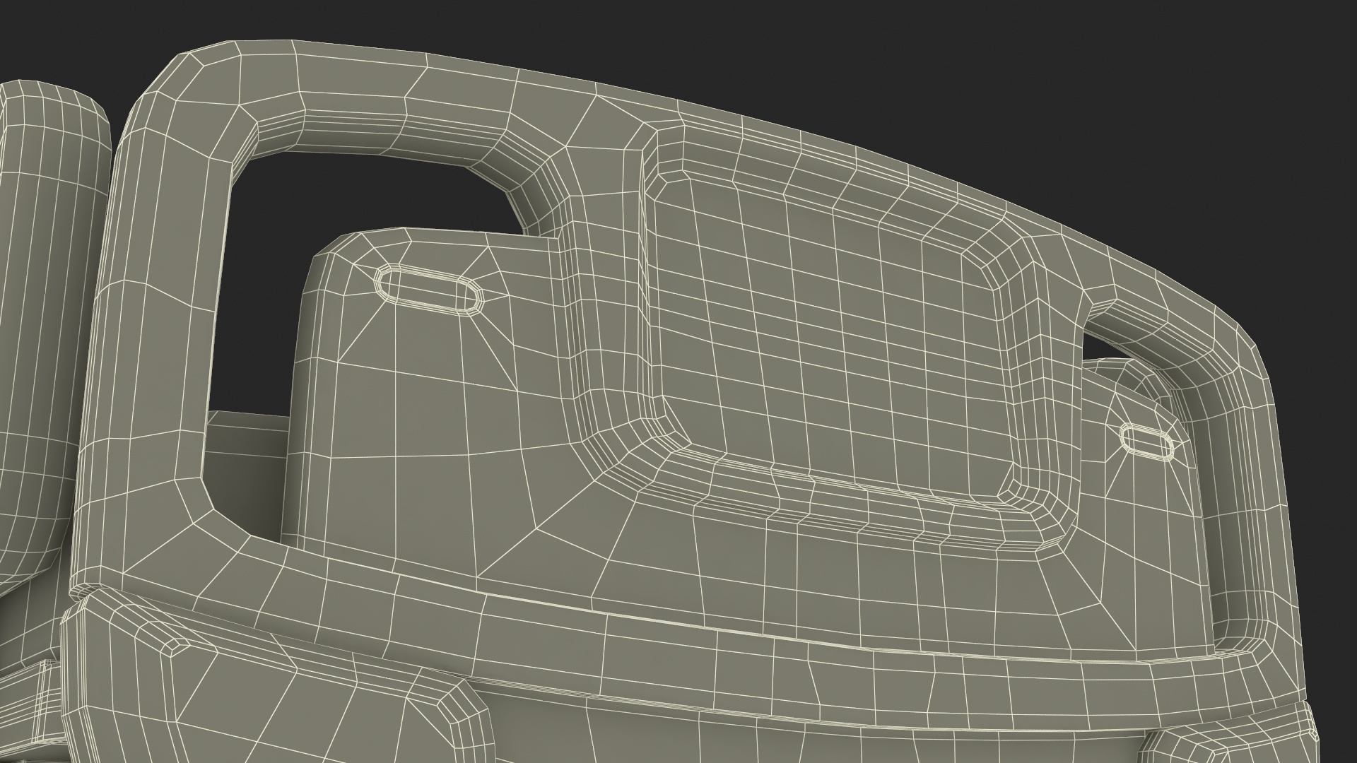 3D Smart Hospital Bed model