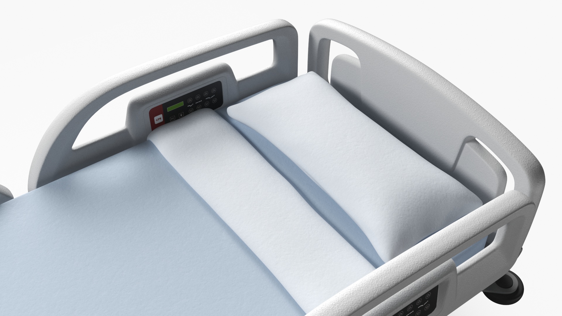3D Smart Hospital Bed model
