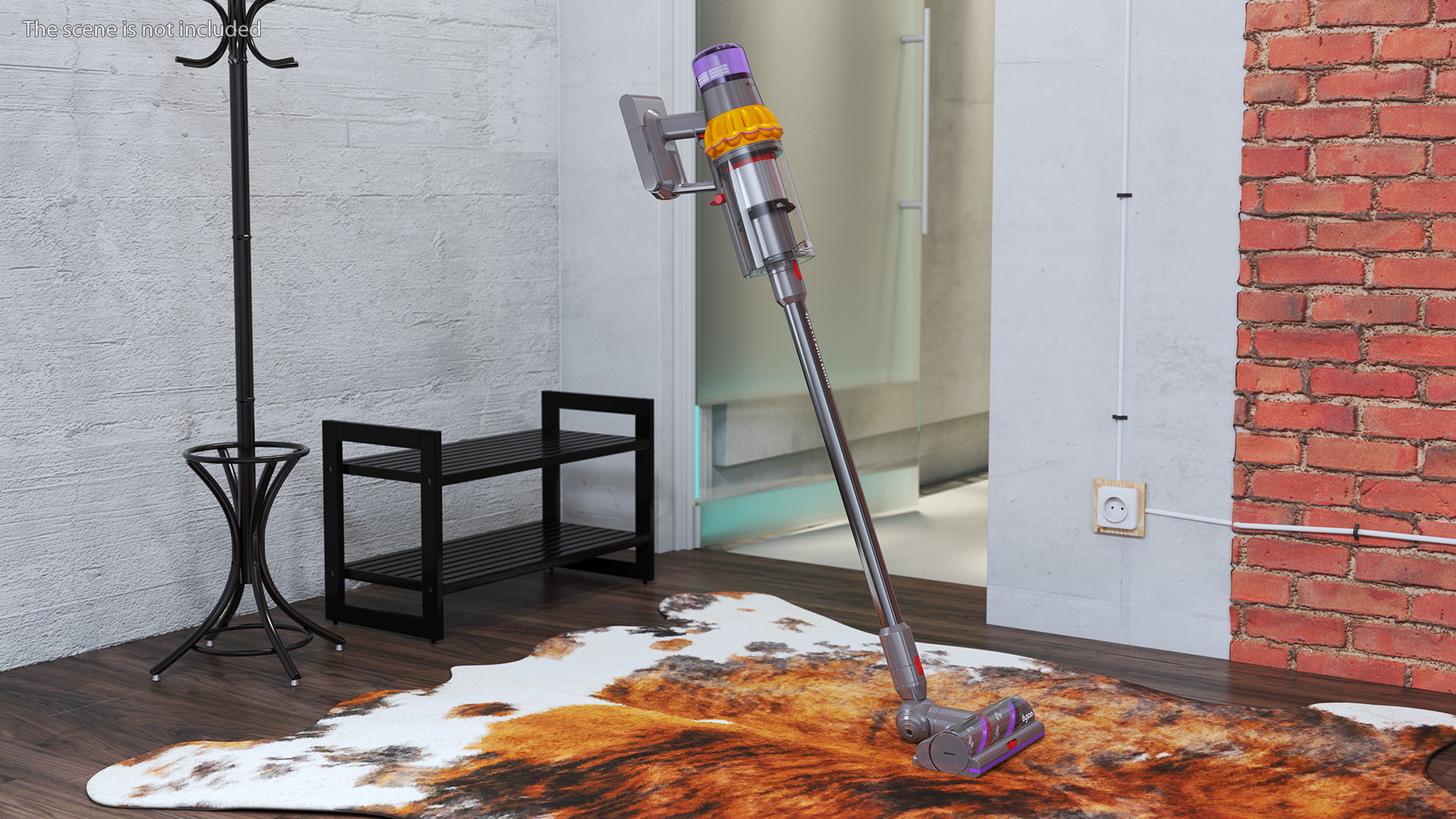 Dyson V15 Detect Absolute Cordless Vacuum Cleaner with Turbine Nozzle 3D model