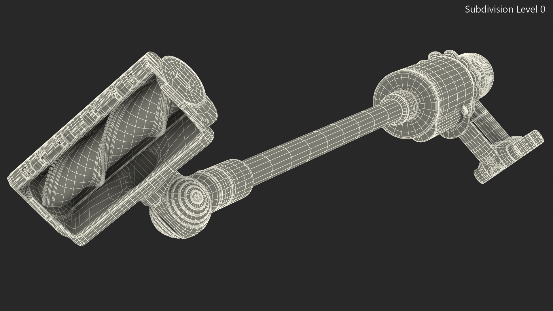 Dyson V15 Detect Absolute Cordless Vacuum Cleaner with Turbine Nozzle 3D model