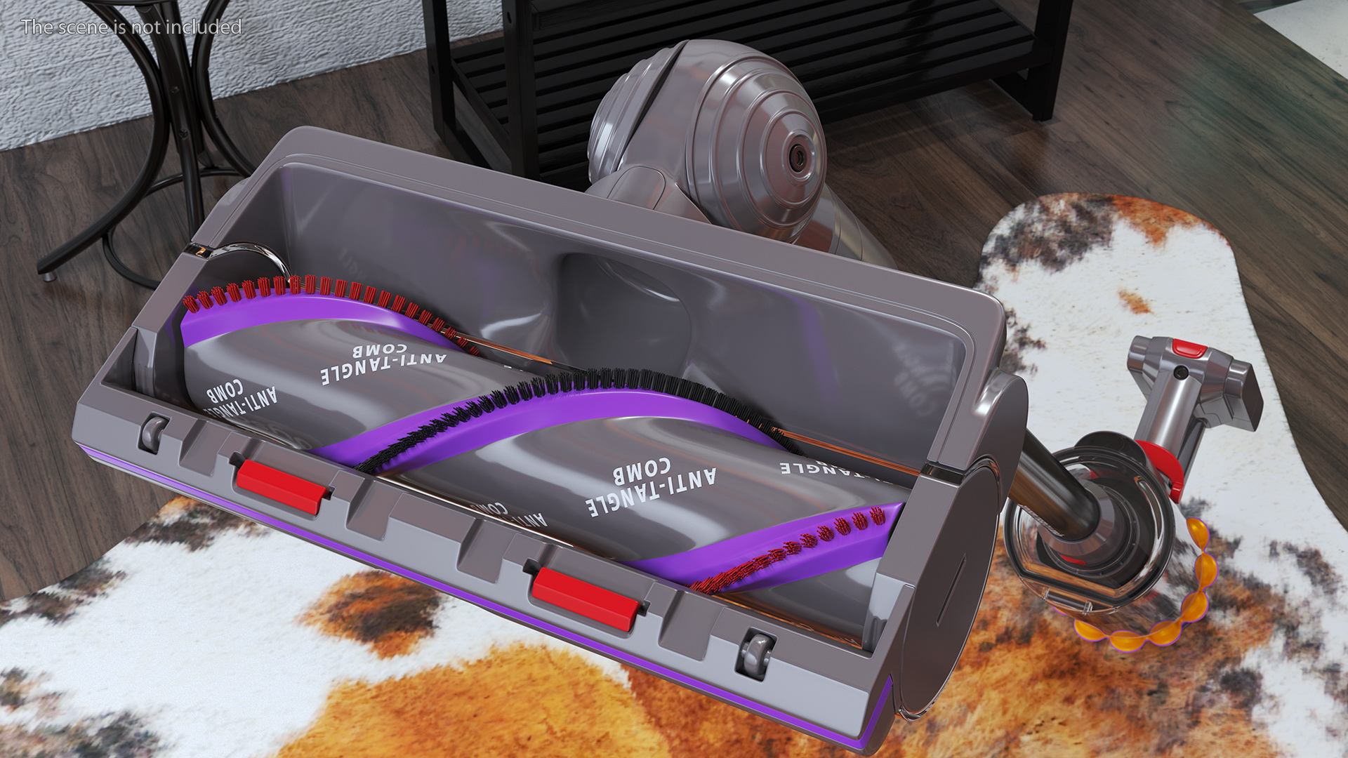 Dyson V15 Detect Absolute Cordless Vacuum Cleaner with Turbine Nozzle 3D model