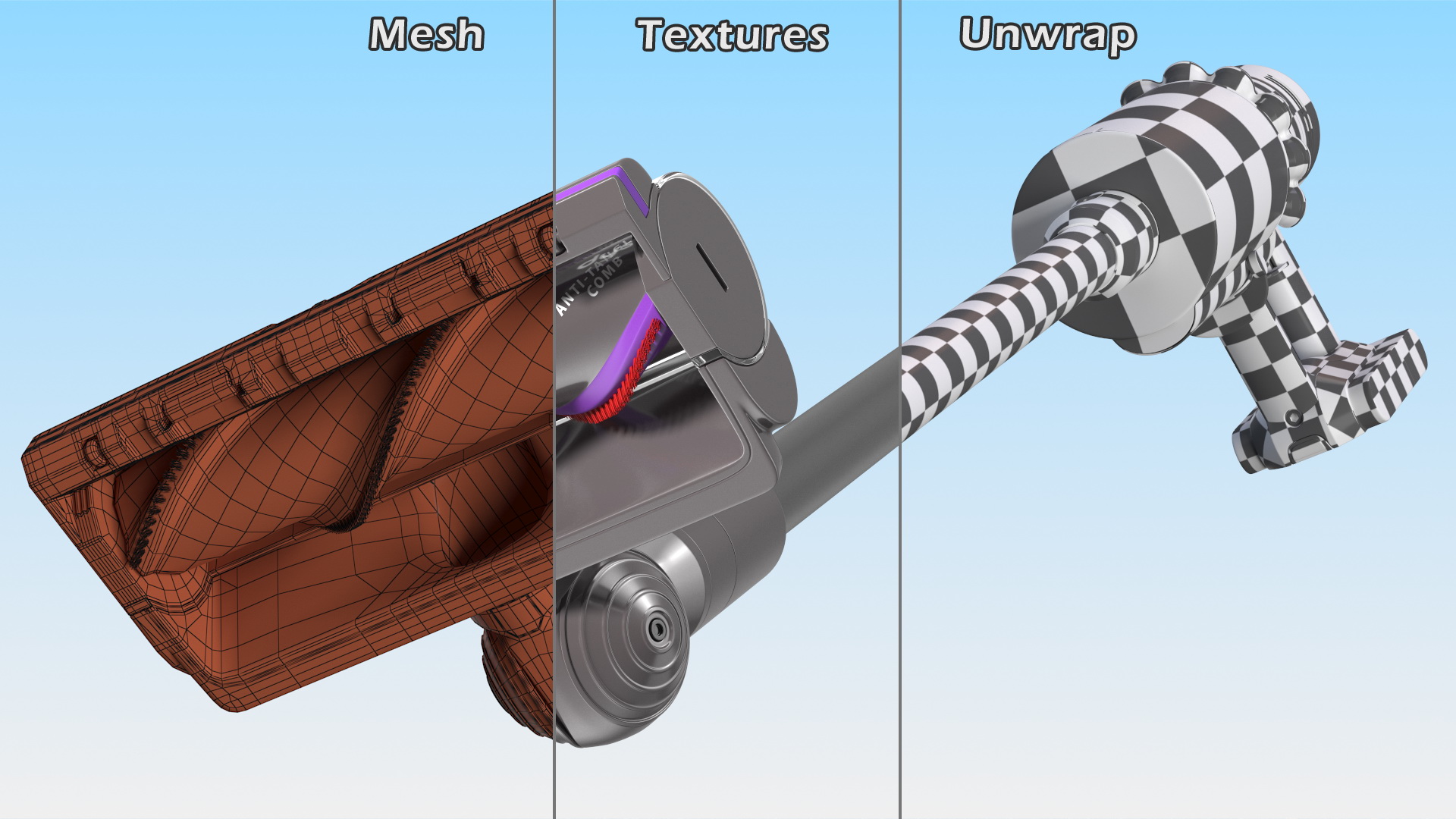 Dyson V15 Detect Absolute Cordless Vacuum Cleaner with Turbine Nozzle 3D model