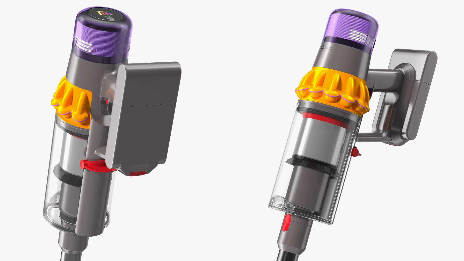 Dyson V15 Detect Absolute Cordless Vacuum Cleaner with Turbine Nozzle 3D model