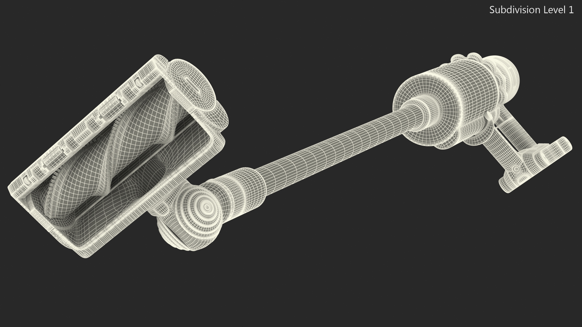 Dyson V15 Detect Absolute Cordless Vacuum Cleaner with Turbine Nozzle 3D model