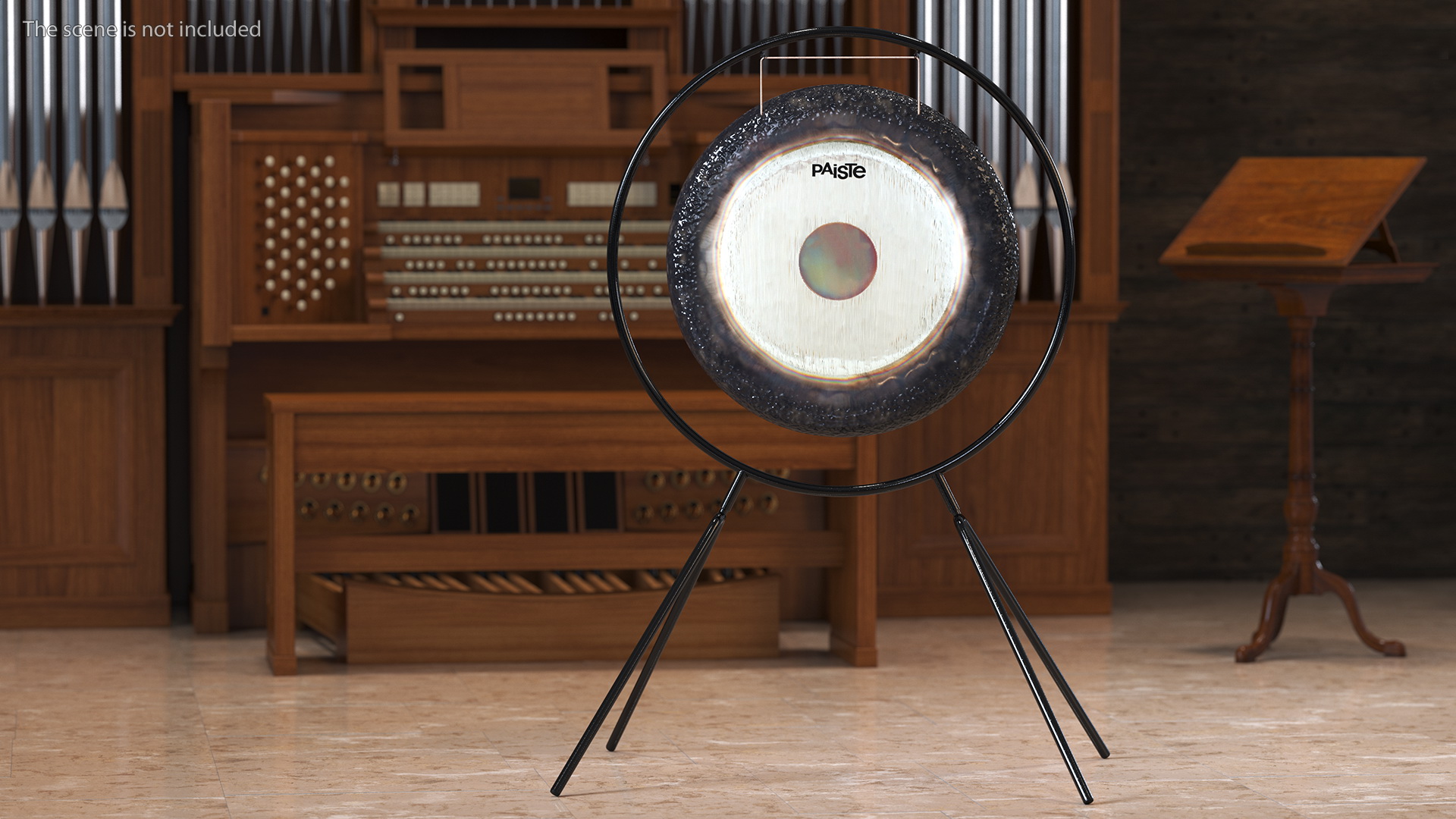 3D Symphonic Gong Paiste 28 inch Round Stand