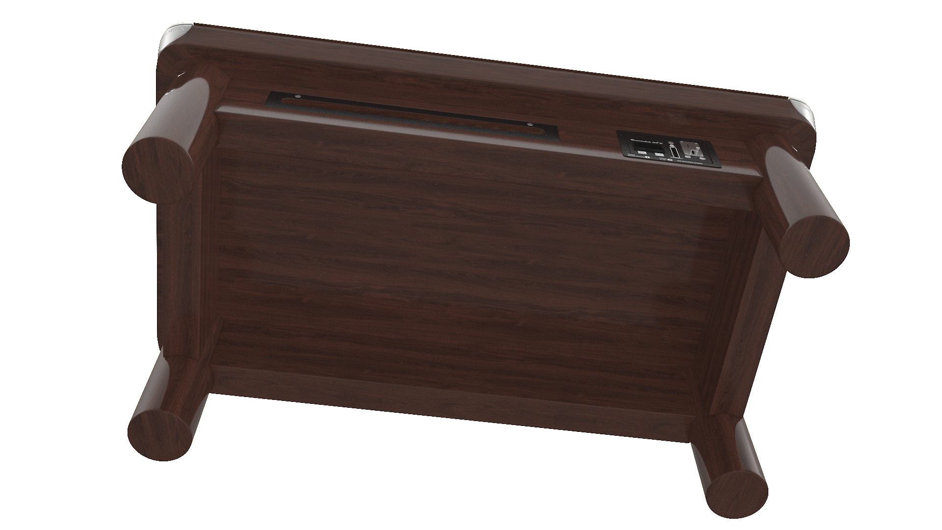 Commercial Public Pool Table Brunswick Green 3D model