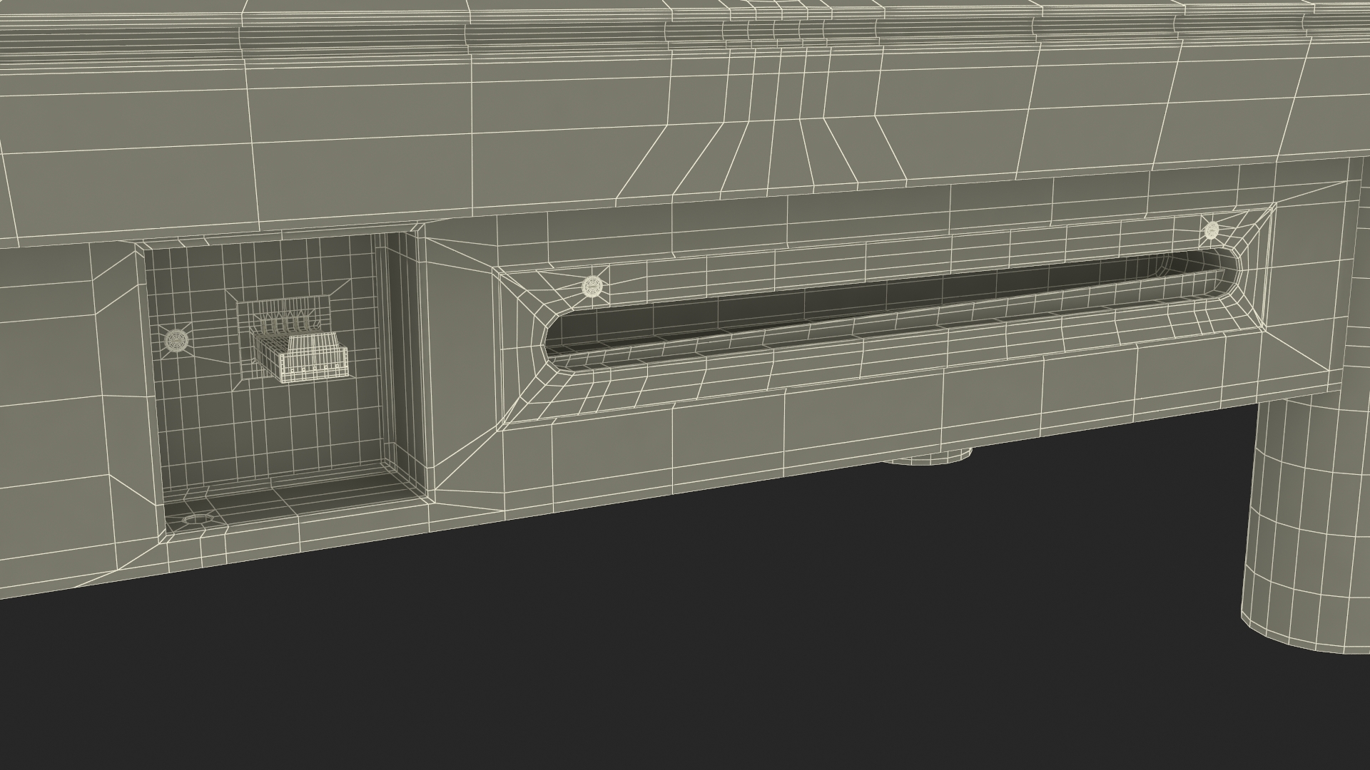 Commercial Public Pool Table Brunswick Green 3D model