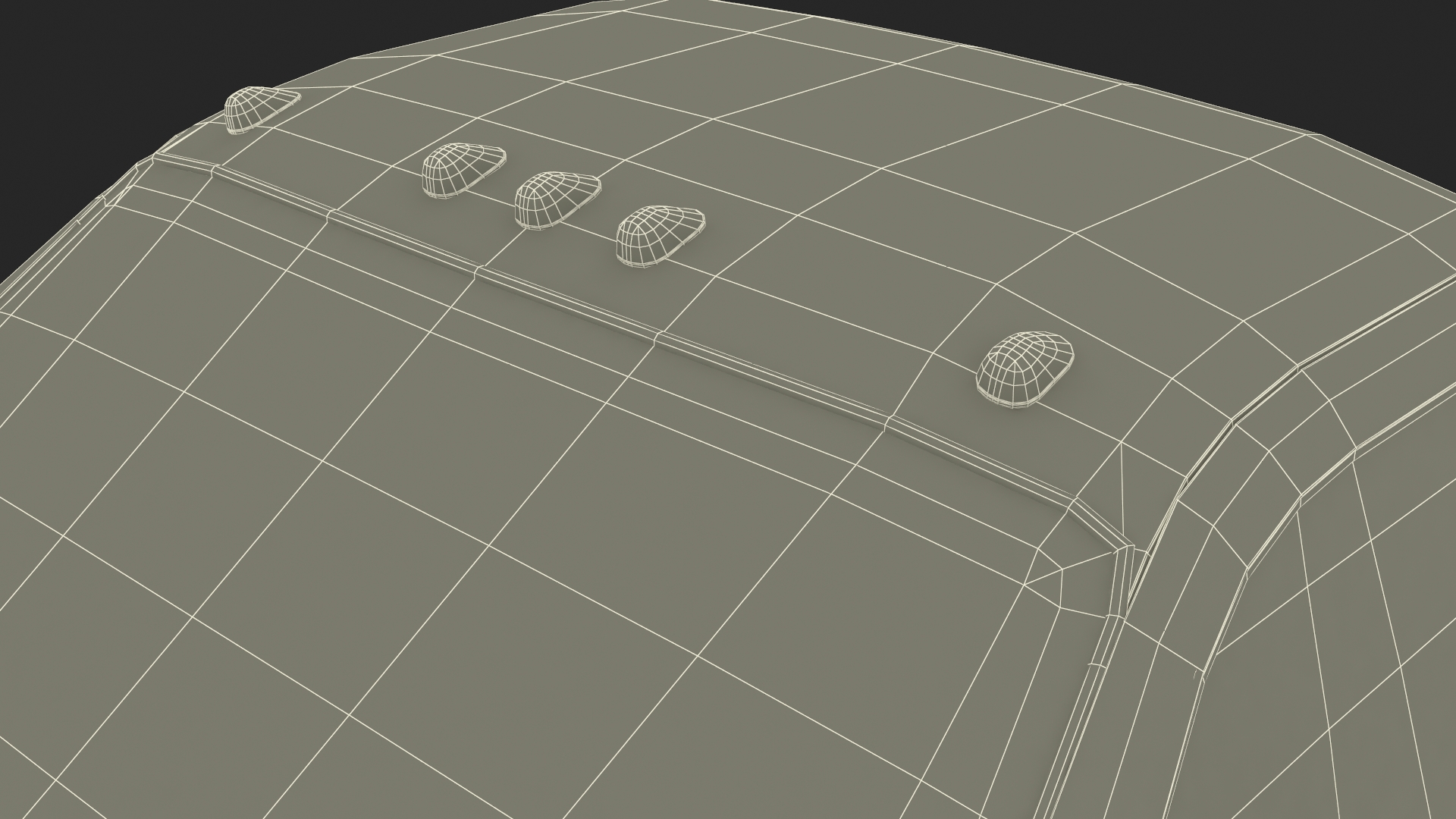 3D Ford F-650 Crew Cab Chassis Rigged for Maya model