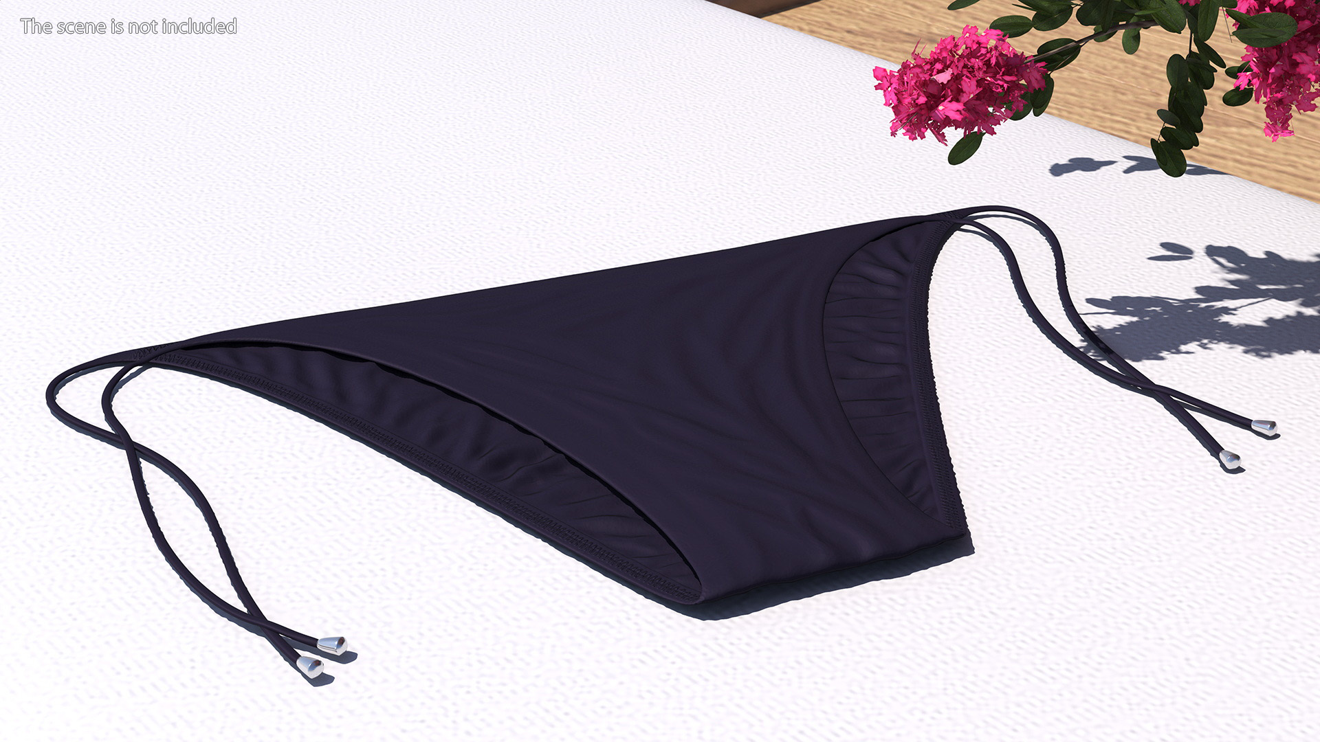 3D Tie Side Bikini Bottoms model