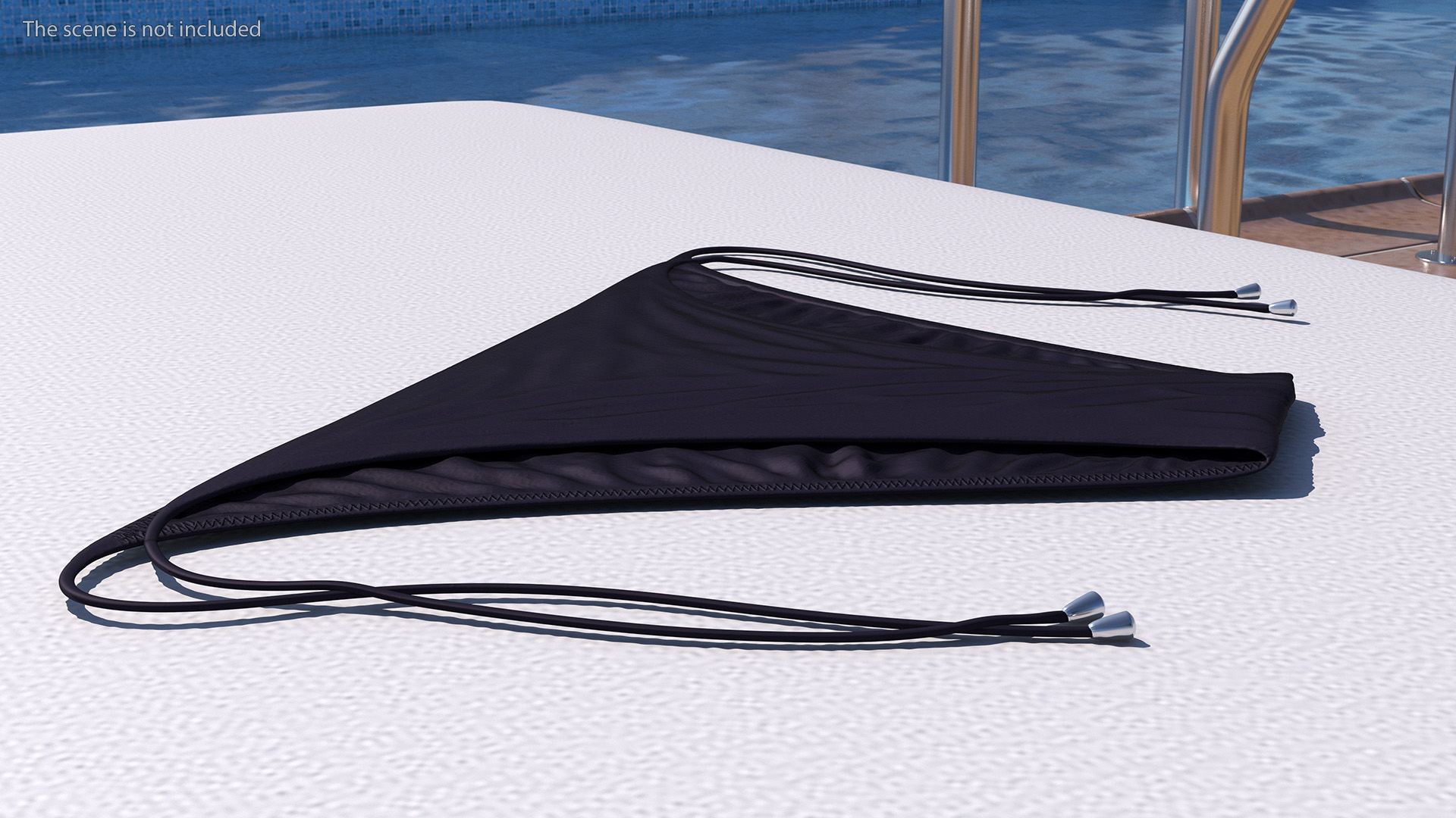 3D Tie Side Bikini Bottoms model