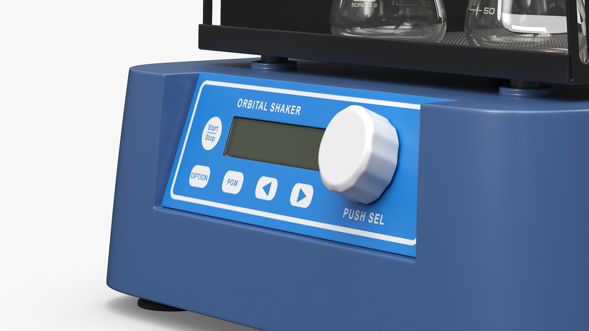 Digital Orbital Shaker with Flasks, view 10