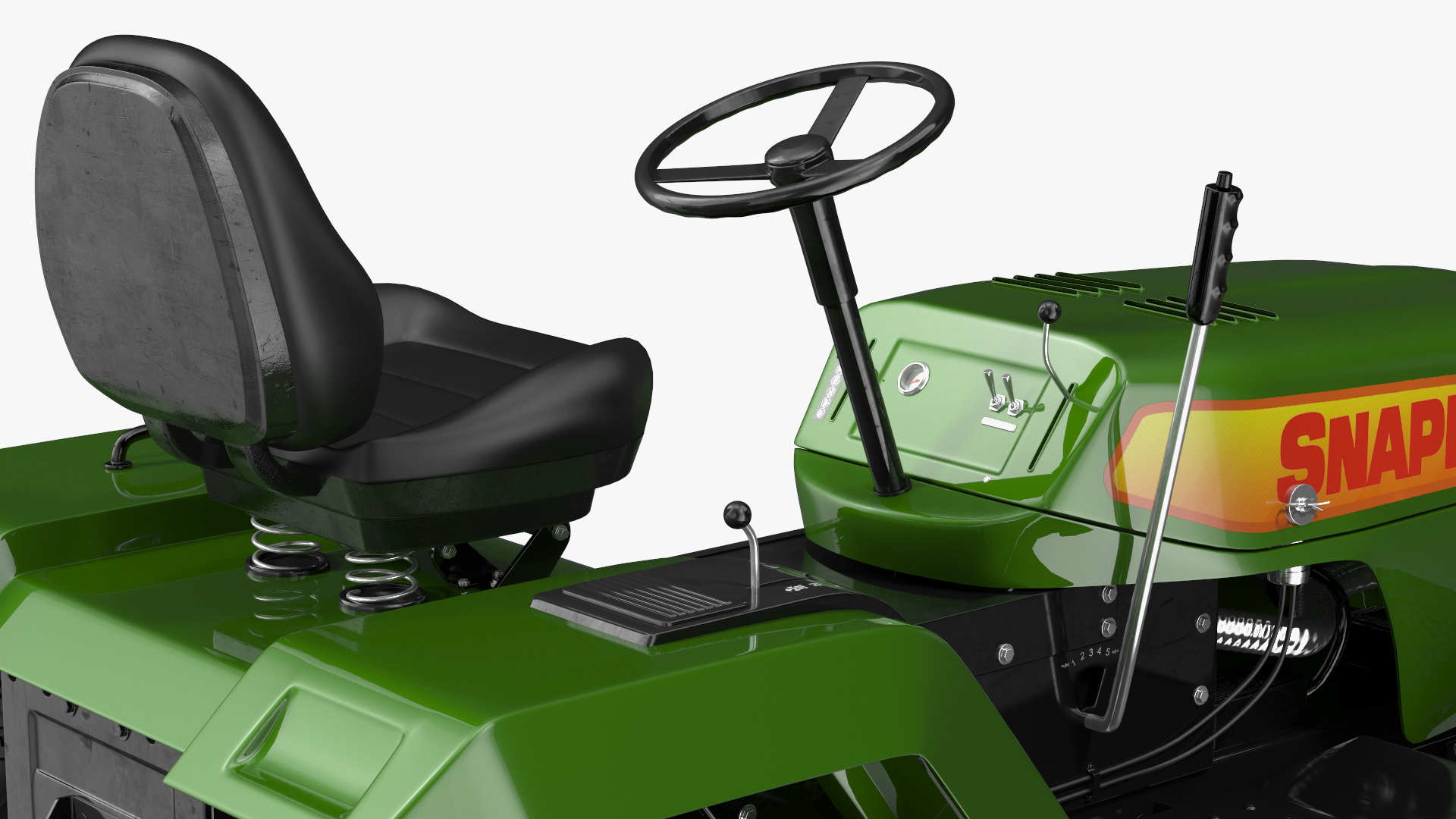 3D Snapper Lawn Tractor Rigged for Maya