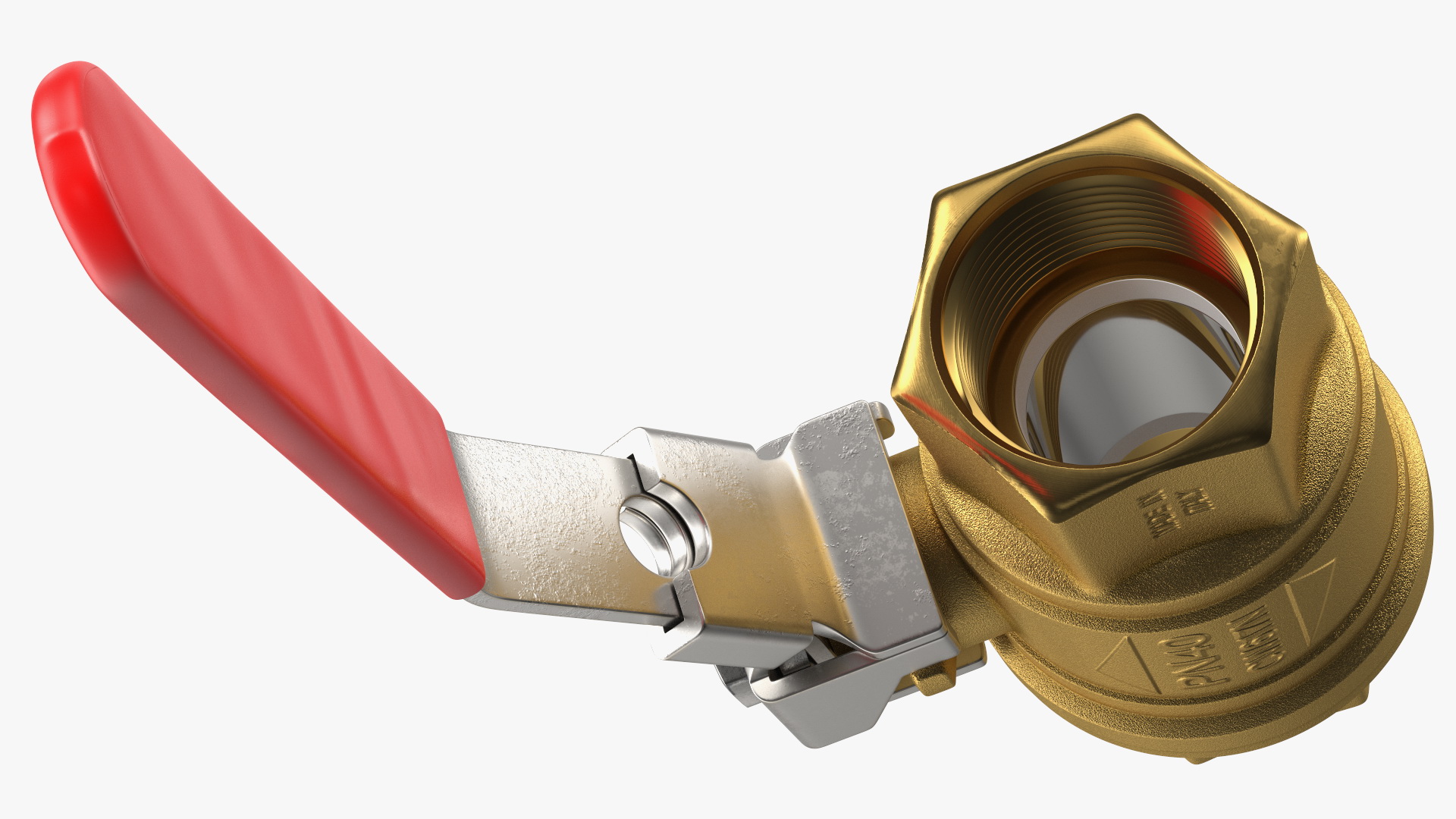 3D Forged Brass Water Ball Valve Standard model