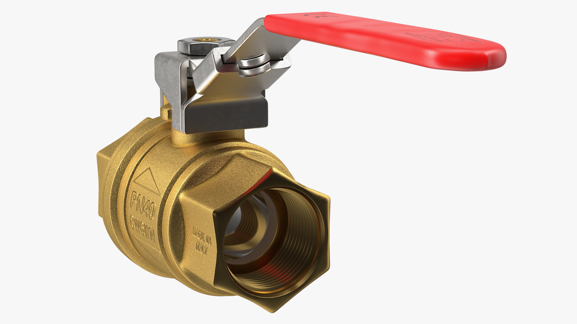 3D Forged Brass Water Ball Valve Standard model