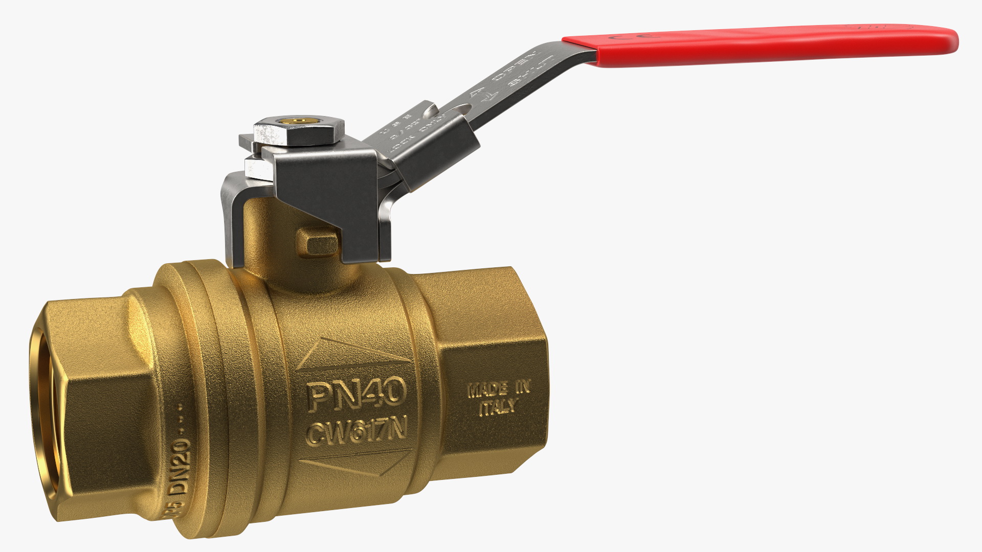 3D Forged Brass Water Ball Valve Standard model