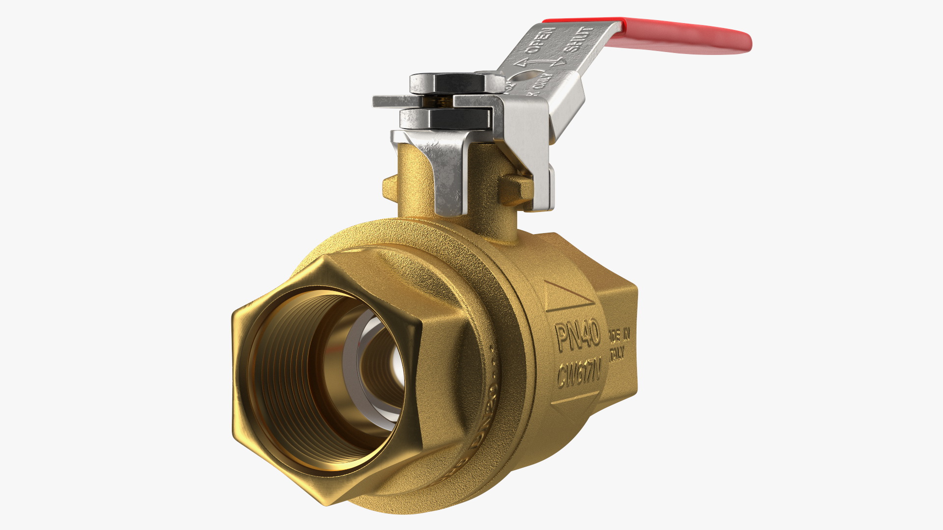 3D Forged Brass Water Ball Valve Standard model