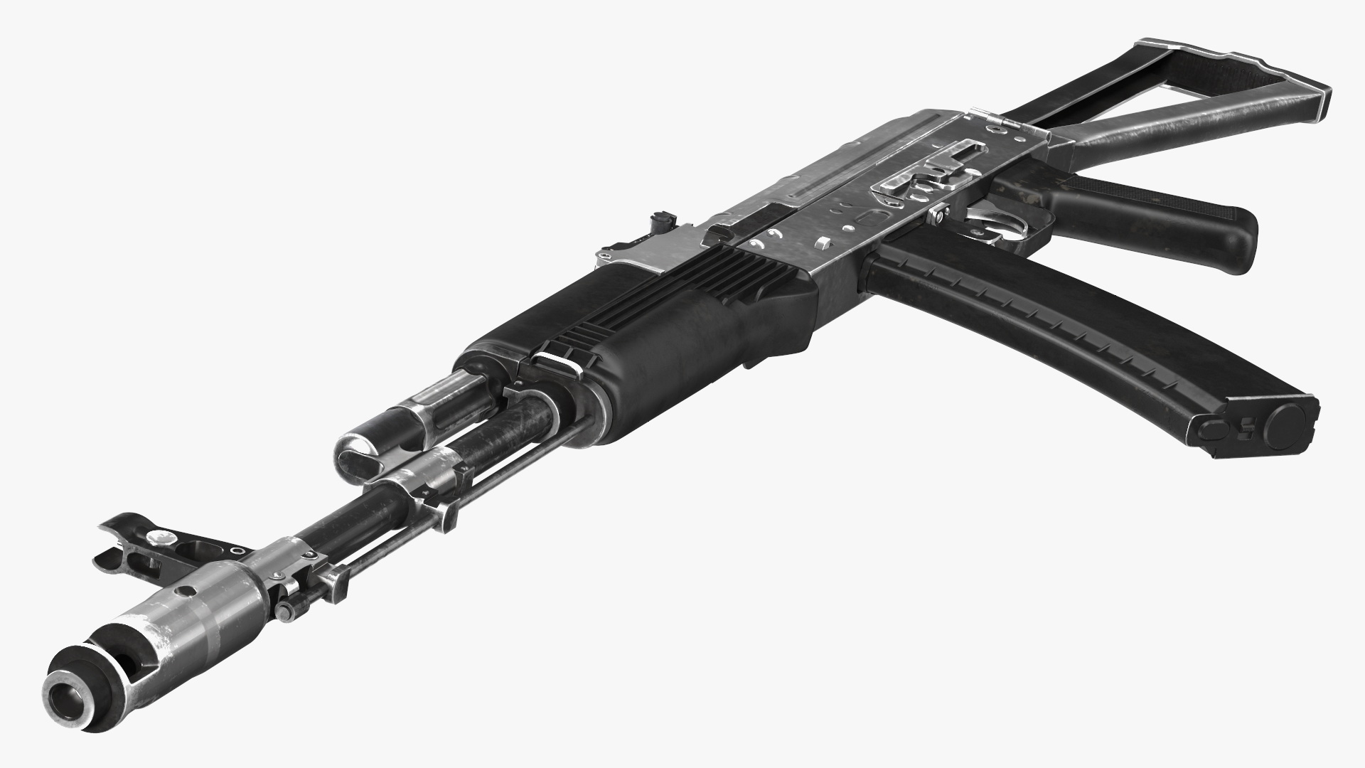 Iconic Assault Rifle AKS 74 3D