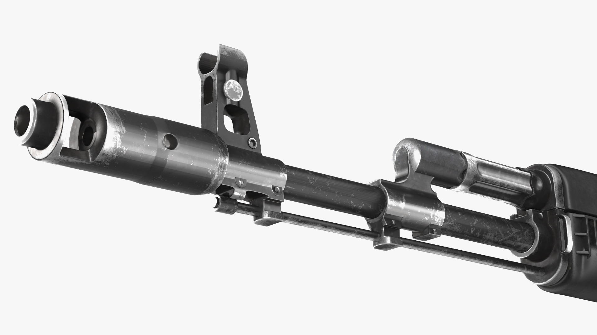 Iconic Assault Rifle AKS 74 3D