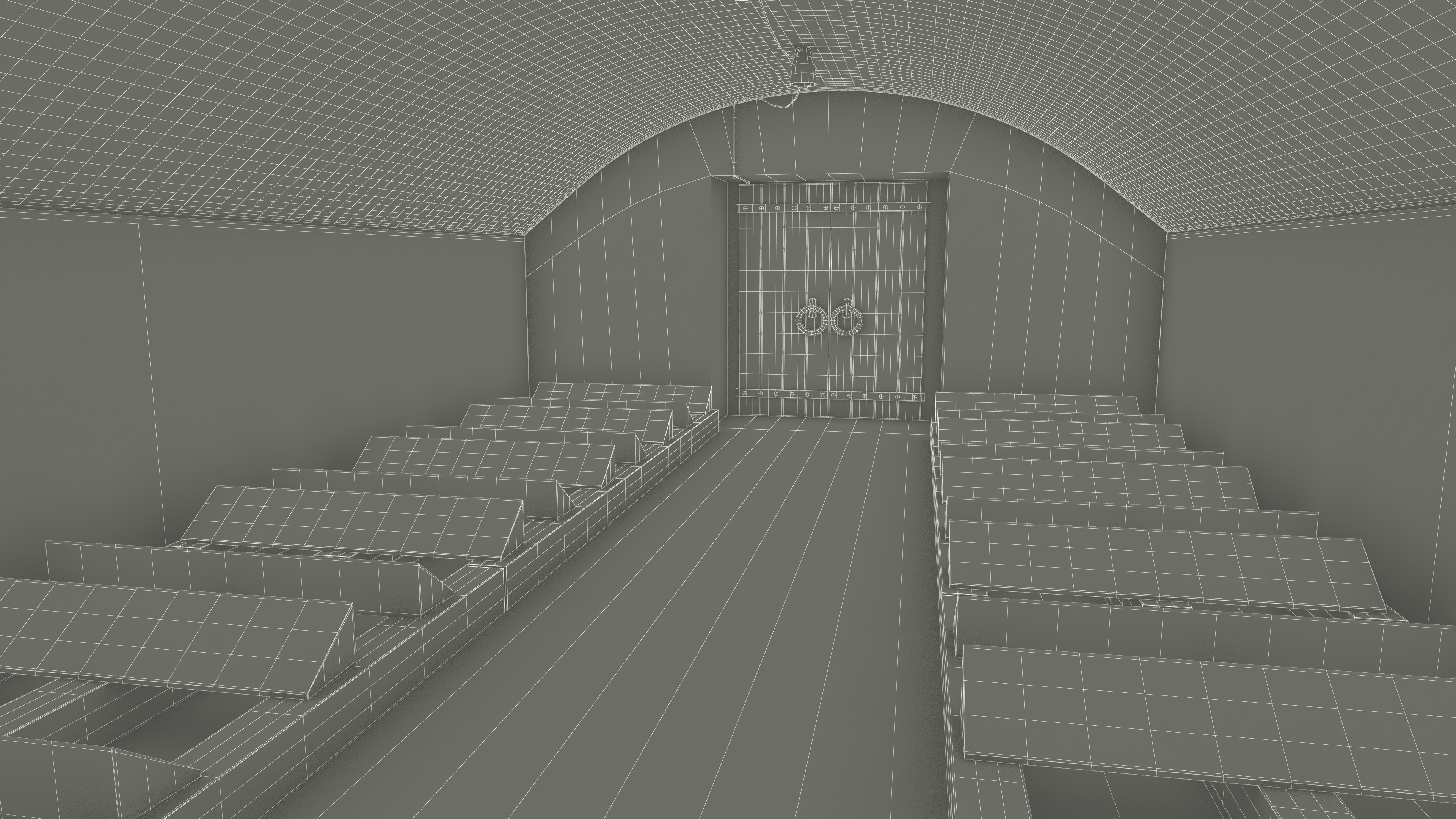 Old Wine Cellar Interior 3D model